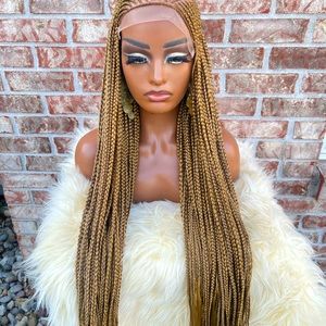 Braided wig for beautiful women is ready to ship.
